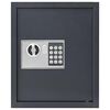 vidaXL Digital Safe with Lock Dark grey 30 x 10 x 36.5 cm Steel