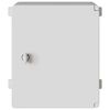 vidaXL Control Cabinet Grey 37 x 16.5 x 35 cm ABS Plastic