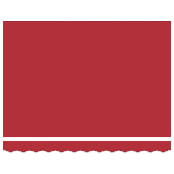 vidaXL Retractable Awning Red 300 x 250 cm Fabric and Metal