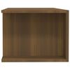 vidaXL TV Cabinet with LED Lights Brown Oak 135x39x30 cm