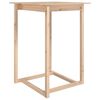 vidaXL Bar Table 80x80x110 cm Solid Wood Pine