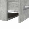 vidaXL Sink cabinet Concrete Grey 38.5 x 41 x 48 cm Engineered Wood