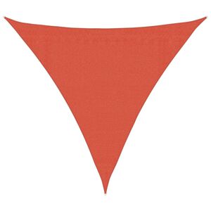 vidaXL Sunshade Sail 160 g/m&sup2; Terracotta 3x3x3 m HDPE