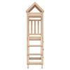 vidaXL Play Tower Brown 110.5 x 52.5 x 214 cm Solid Pine Wood