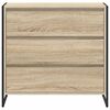 vidaXL Sideboard with Drawer Sonoma 79 x 36 x 75.5 cm Engineered Wood