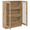 vidaXL Book Cabinet Artisan Oak 82.5x30.5x115 cm Engineered Wood