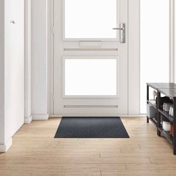 vidaXL Carpet Runner Anthracite 80 x 150 cm Fabric