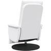 vidaXL Massage Recliner Chair White 71 x 90 x 105 cm Faux Leather