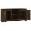 vidaXL TV Cabinet Smoked Oak 102x37.5x52.5 cm Engineered Wood