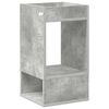 vidaXL End Table Concrete Grey 30 x 30 x 56 cm Engineered Wood