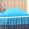 vidaXL Winter Pool Pillow Blue 380 x 180 x 140 cm PVC
