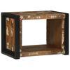 vidaXL Wall Cube with Shelf Brown 55 x 35 x 40 cm Solid Reclaim wood