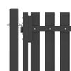 vidaXL Garden Fence Gate Steel 100x75 cm Anthracite