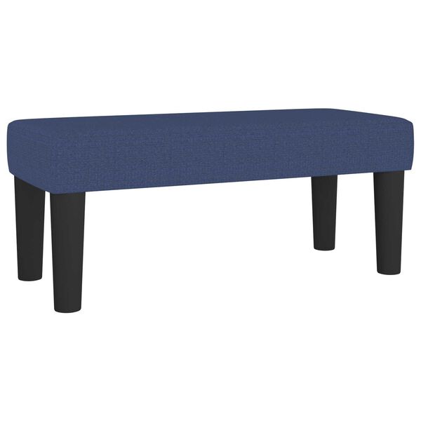 vidaXL Bench Blue 70 x 30 x 30 cm Fabric