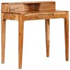 vidaXL Writing Desk with Drawers Solid Wood 88x50x90 cm