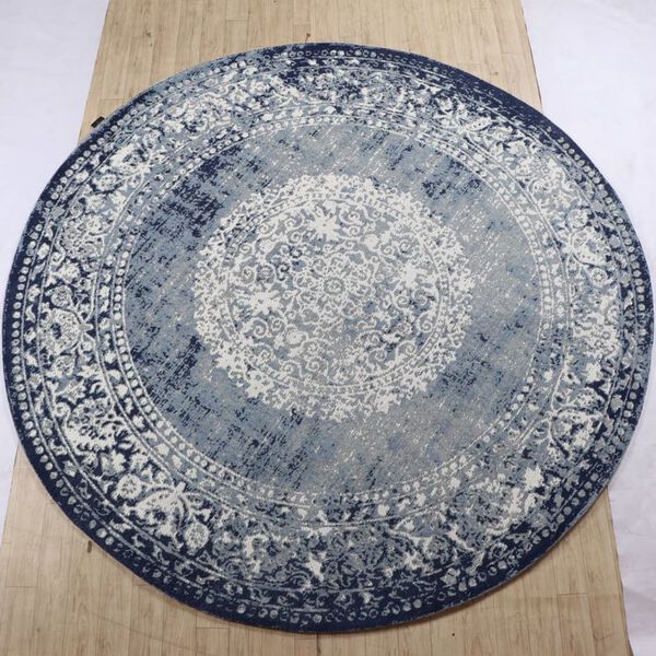 Dutch Lifestyle Rug Durban Jahrg 200 cm Round Blue