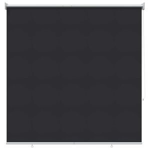 vidaXL Outdoor Roller Blind UV Protection Anthracite 140 x 140 cm