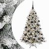 vidaXL Artificial Christmas Tree with Bauble 150 cm 150 LEDs