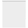 vidaXL Roller Blind Blackout White 140x150 cm Fabric Width 136.6 cm Polyester