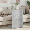 vidaXL Side Table Concrete Grey 45 x 40 x 62.5 cm Engineered Wood