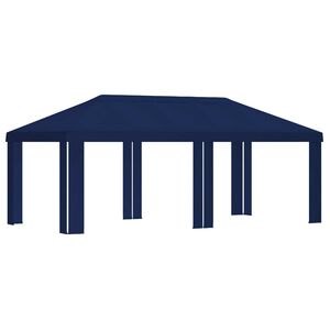 vidaXL Gazebo Cover 6 x 3 m Blue Polyester 190