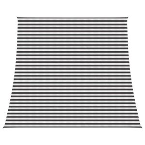 vidaXL Sunshade Sail 4 / 5 x 4 m HDPE Rectangular Anthracite and White