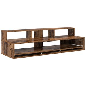 vidaXL Studio Desk Old Wood 152 x 42.5 x 36 cm Engineered Wood