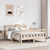 vidaXL Bed Frame without Mattress 120x200 cm Solid Wood Pine