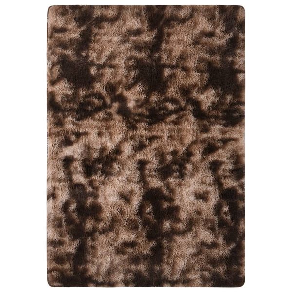 vidaXL Shaggy Rug Taupe 170x120 cm
