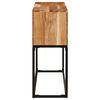 vidaXL Console Table 120x30x75 cm Solid Acacia Wood