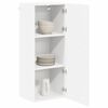 vidaXL Dishwasher Panel Lucca White 40 x 31 x 100 cm Engineered Wood