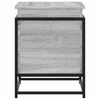 vidaXL Storage Box with Lid Grey Sonoma 60x40x51.5 cm Engineered Wood