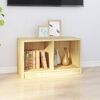 vidaXL TV Cabinet 70x33x42 cm Solid Pinewood