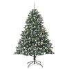 vidaXL Artificial Christmas Tree with Stand Green 160 x 160 x 240 cm