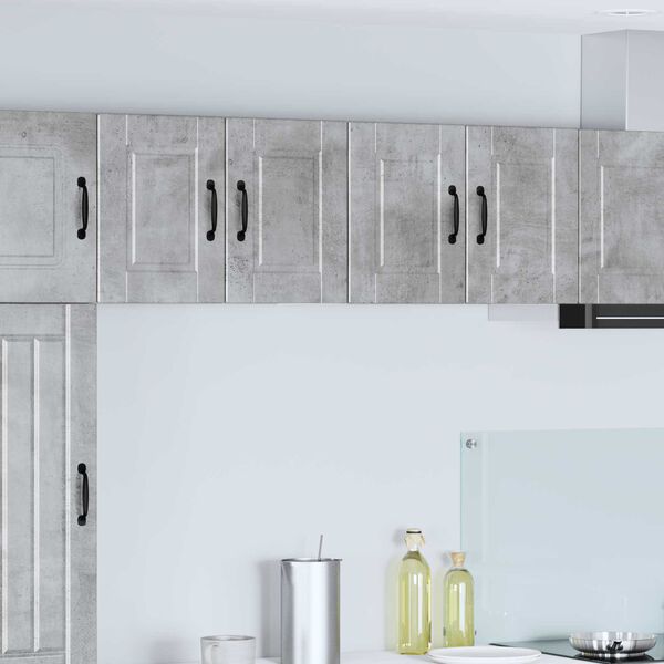 vidaXL Kitchen Cabinet Concrete Grey 60 x 31 x 40 cm Engineered Wood