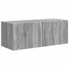 vidaXL TV Cabinet Set 4 pcs Grey Sonoma Engineered Wood