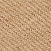 vidaXL Area Rug Jute with Latex Backing 140x200 cm Natural
