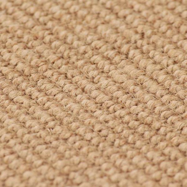 vidaXL Area Rug Jute with Latex Backing 140x200 cm Natural