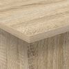 vidaXL End Table Sonoma Oak 35.5 x 35 x 40 cm Engineered Wood