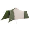 vidaXL Tipi Tent with Roof Green 492 x 492 x 275 cm Taffeta