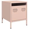 vidaXL Bedside Cabinets&nbsp;2 pcs Pink 35x39x43.5 cm Steel