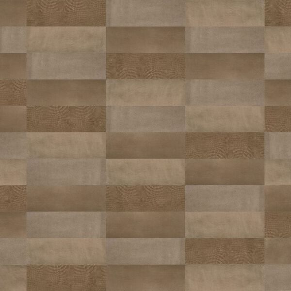 WallArt Leather Tiles Austin Pure Brown 16 pcs