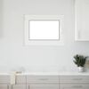 vidaXL Basement Window "RISOR" 80x70 cm Tilt&Turn DIN Left White