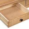 vidaXL Coffee Table 100x60x43.5 cm Solid Pine Wood Panama Range