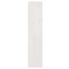 vidaXL Book Cabinet/Room Divider White 80x30x135.5 cm Solid Wood Pine