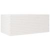 vidaXL Garden Planter White 110x60x46 cm Solid Wood Pine