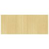 vidaXL Room Divider Light Natural Width 400 cm Height 165 cm Bamboo