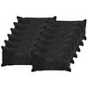 vidaXL Cushion Cover 12 pcs HOUTEN Anthracite 40 x 80 cm
