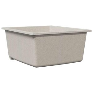 vidaXL Kitchen Sink Beige 38 x 44 x 20 cm Granite