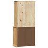 vidaXL Highboard VIGO 80x40x176 cm Solid Wood Pine